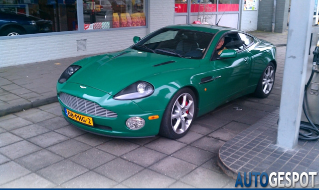 Strange Sighting: Aqua Verde Aston Martin Vanquish