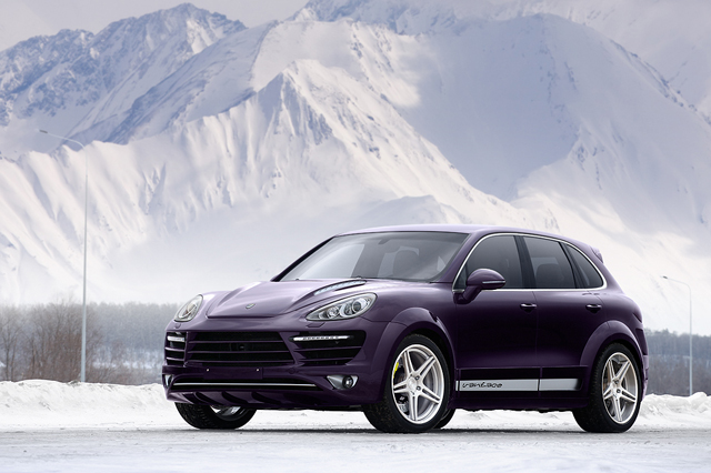 Porsche Cayenne TopCar Vantage 2 in Amethyst metallic