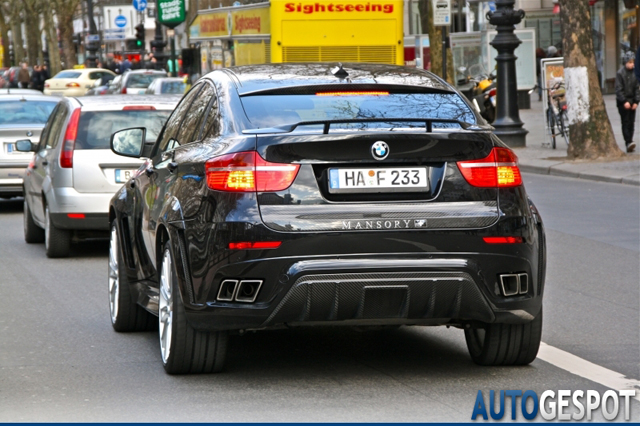 Gespot: BMW X6 M Mansory in Berlijn! 