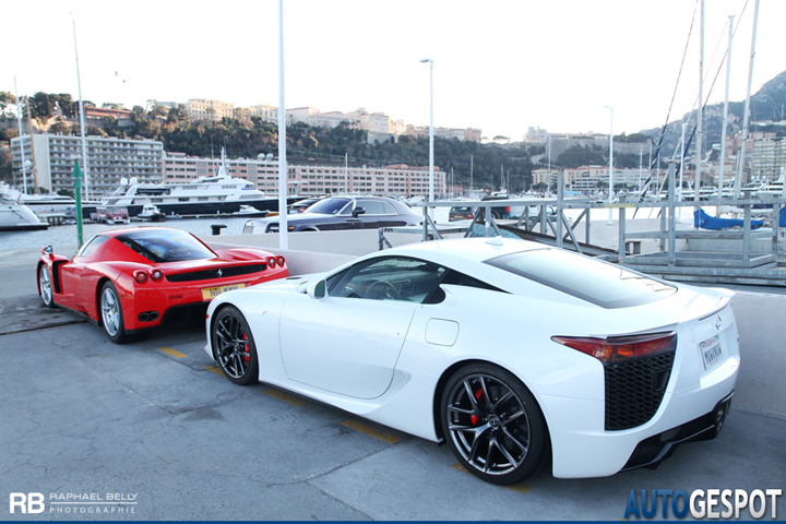 Spot van de dag: Lexus LFA in Monaco