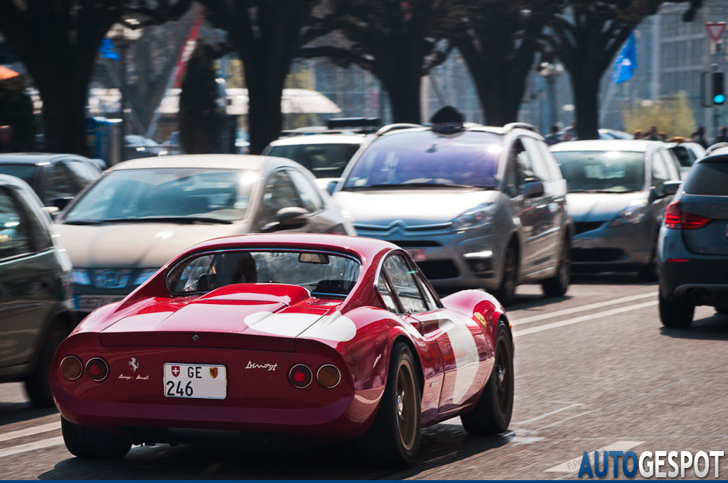 Spot van de dag: Ferrari Dino 246 GT in Genève 