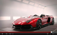 Filmpje: the making of the Lamborghini Aventador J