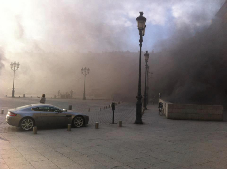 Brand in parkeergarage Place Vendôme in Parijs! 