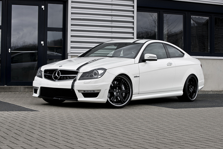 Stoerder dan normaal: Mercedes-Benz C 63 AMG Coupé door Wheelsandmore 