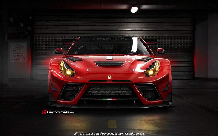 Rendering: Ferrari F12XX Berlinetta