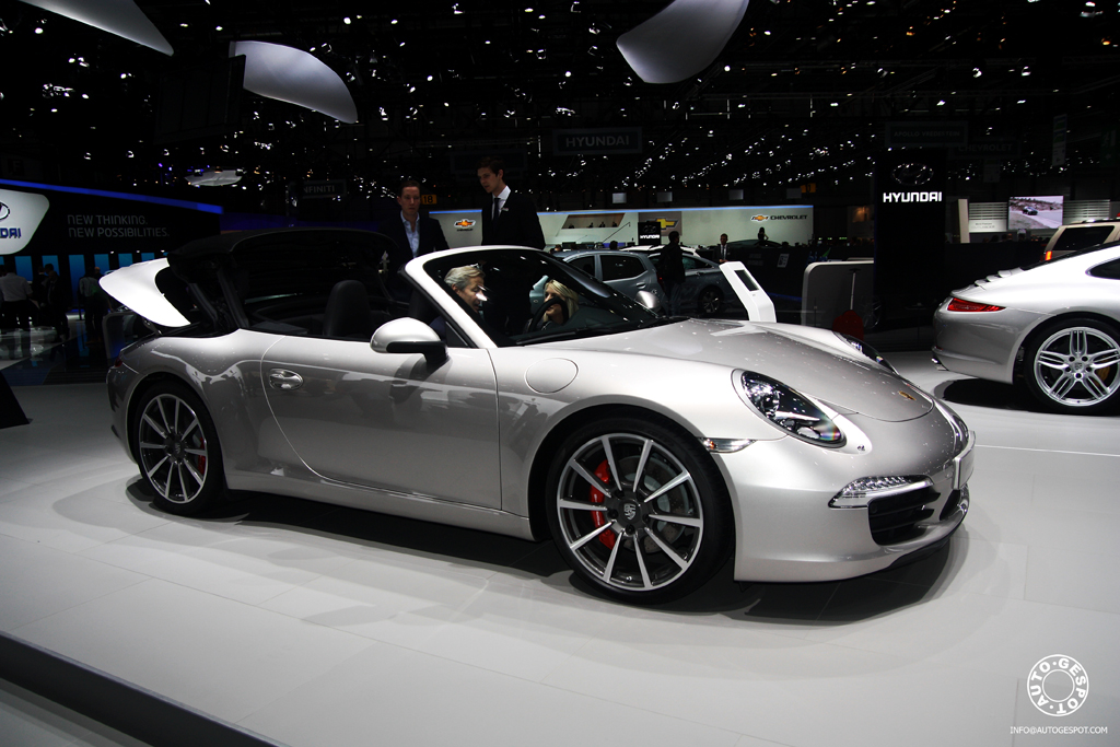 Genève 2012: Porsche 991 Cabriolet