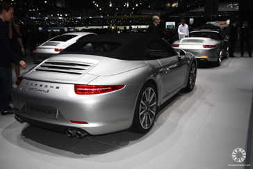 Genève 2012: Porsche 991 Cabriolet