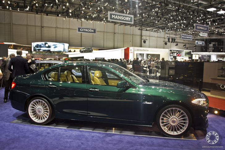 Genève 2012: Alpina B5 Biturbo nu nog krachtiger