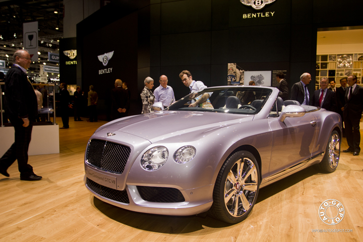 Genève 2012: Bentley Continental GTC V8