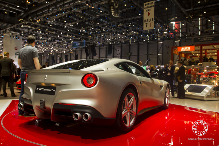 Genève 2012: Ferrari F12berlinetta