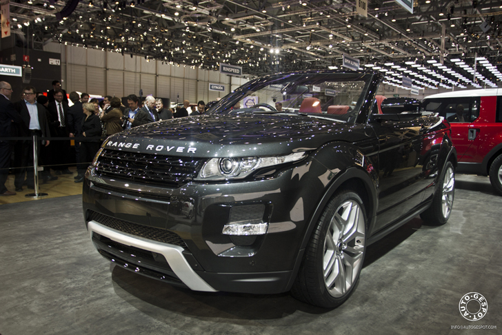 Genève 2012: Range Rover Evoque Convertible Concept