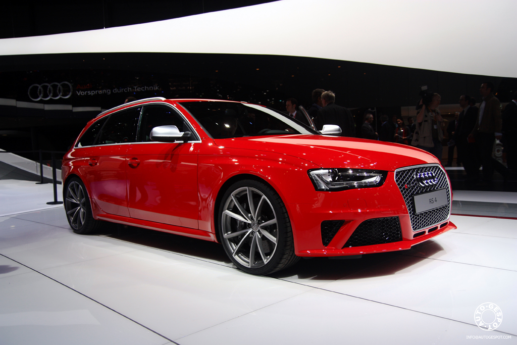 Genève 2012: Audi RS4 Avant 2012