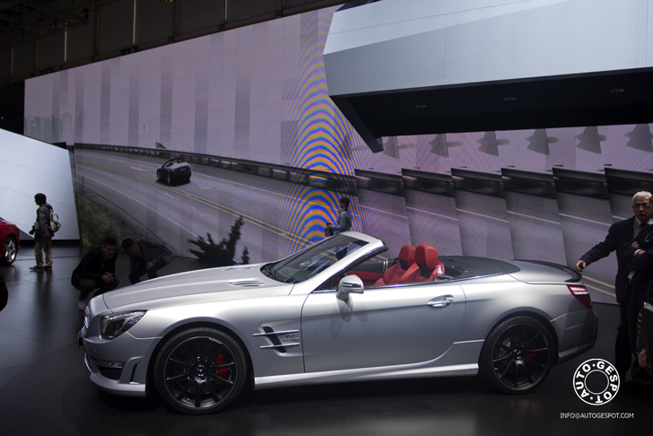 Genève 2012: Mercedes-Benz SL 63 AMG
