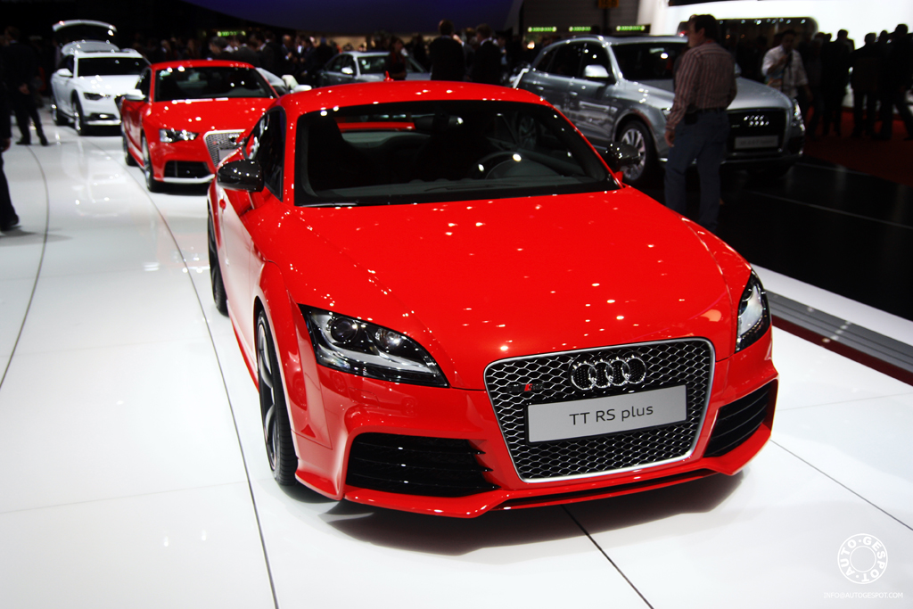 Genève 2012: Audi TT RS Plus 