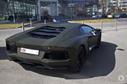 Bij de dealer: Lamborghini Aventador LP700-4 in matgroen