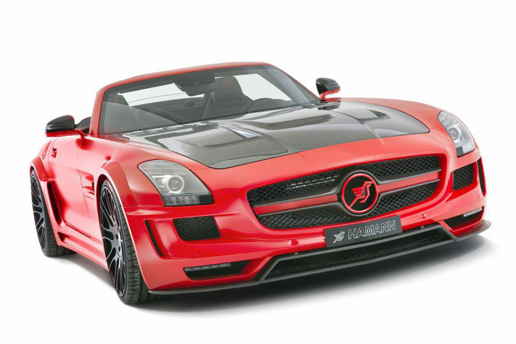 Mercedes-Benz SLS AMG Roadster volgens Hamann