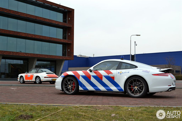 Spot van de dag: Porsche Carrera 4S in politie outfit