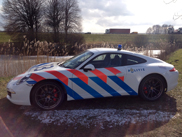 Spotkane: Porsche 991 Carrera w policyjnym wdzianku