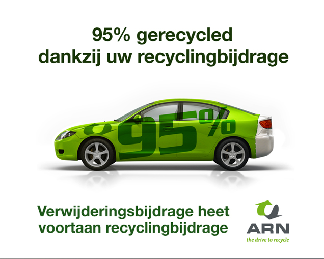 Nederland koploper in autorecycling! 95% wordt gerecycled!