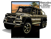 Mercedes Sahara G-eopard: one-off de Dartz