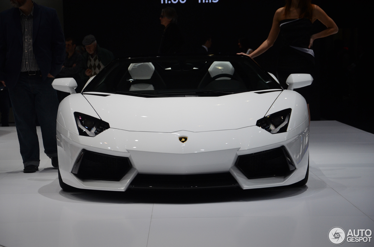 Genève 2013: Lamborghini Aventador LP700-4 Roadster