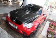 Spotted: Mercedes-Benz CLK 63 AMG Black Series in a brutal colour
