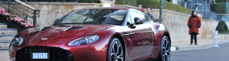 Niecodzienne spotkanie: Aston Martin V12 Zagato