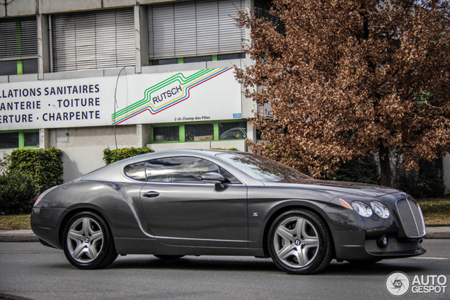 Superzeldzame Bentley Continental GTZ gespot