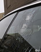 Une Bentley Continental GT Speed vandalisée