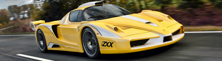 Особенная Ferrari Enzo ZXX была сфотографирована!