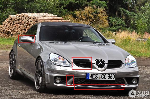 Recognizing cars: Mercedes-Benz SLK 55 AMG