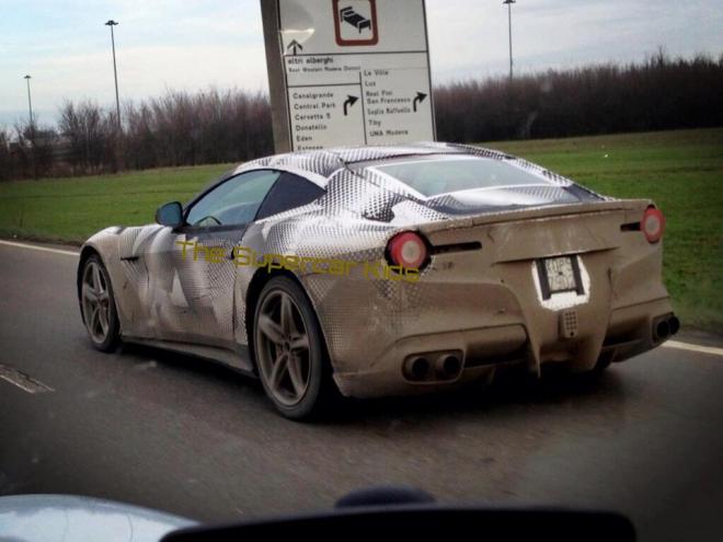 Was de mysterieuze F12berlinetta de nieuwe Ferrari California?