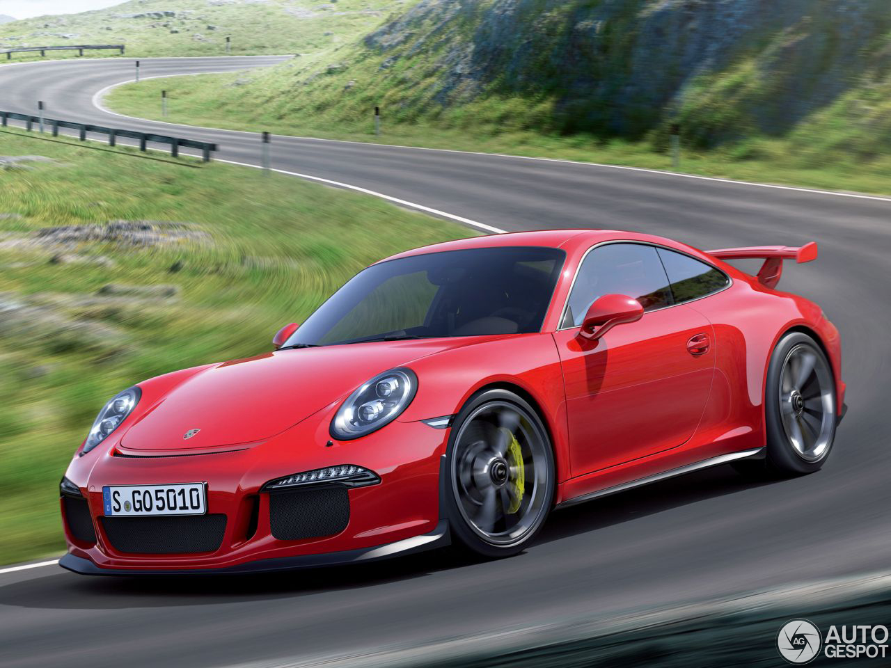 De Porsche 991 GT3 is onthuld