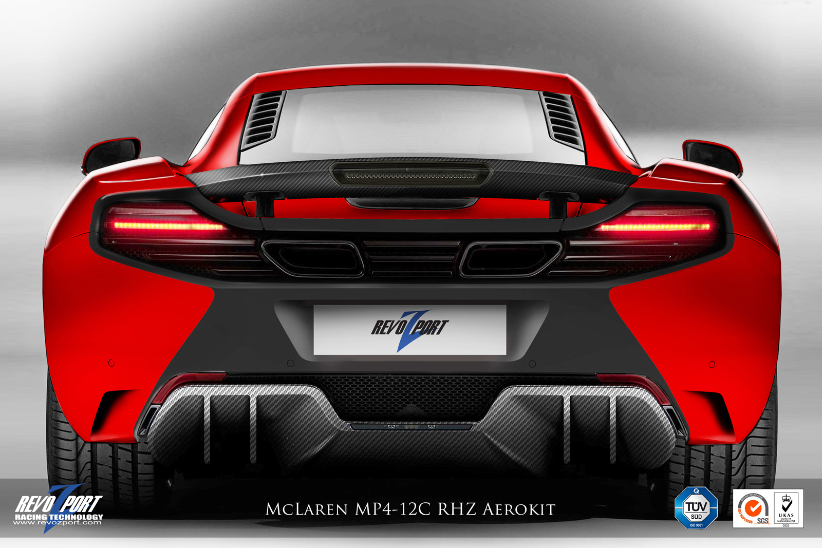RevoZport ontwikkelt nieuwe bumperpartij voor McLaren