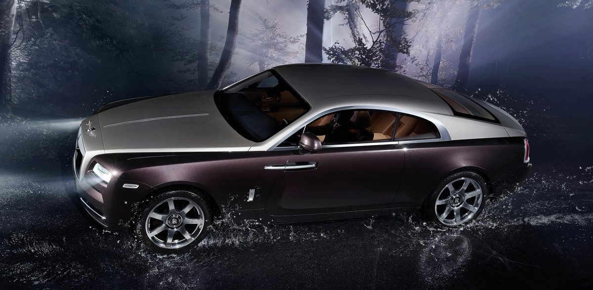 Krachtig en dynamisch! Dit is de Rolls-Royce Wraith!