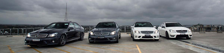 Reportage : quatre Mercedes-Benz AMG en vadrouille