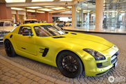 „Matowy chrom” na Mercedesie SLS AMG