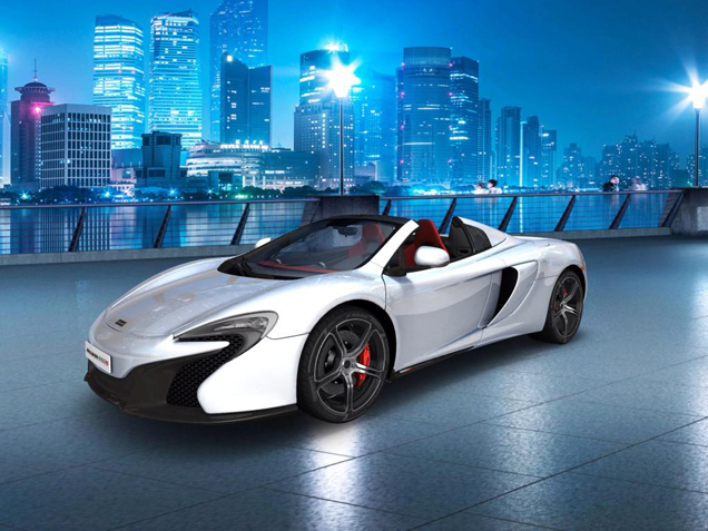 McLaren blinkt ook uit in het maken van een configurator