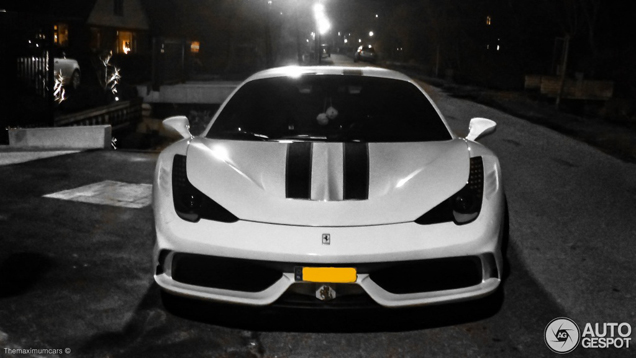 Spot van de dag: Ferrari 458 Speciale