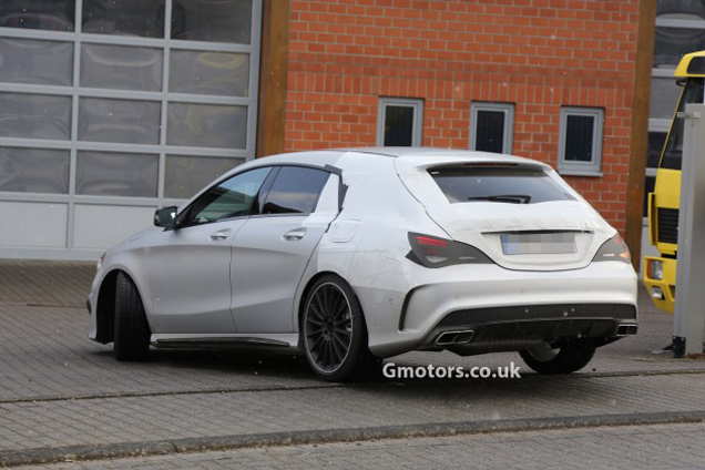 Mercedes-Benz CLA 45 AMG Shooting Brake in de maak