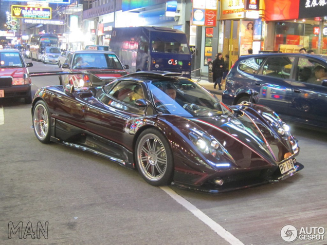 Spookachtige Pagani Zonda 760 Fantasma gespot in Hong Kong