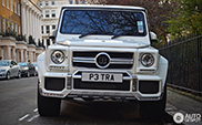 Petra Ecclestone驾驶 Brabus G 63 AMG 游走伦敦市区