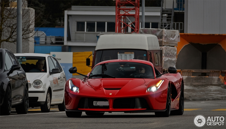 Ferrari LaFerrari gespot in Genève