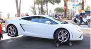 Movie: how not to tow a Lamborghini Gallardo