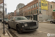 This matte black Bentley Mulsanne needs to be washed