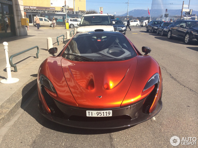 Is Genève de stad voor de McLaren P1?