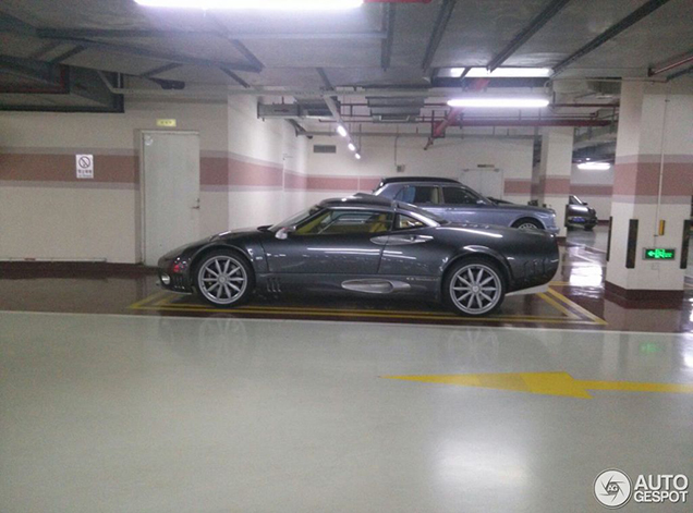 Zeldzame Spyker C8 Double 12S gespot in Shanghai