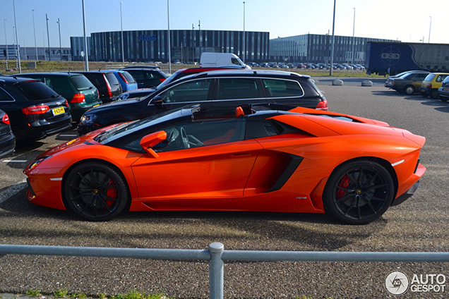 Spot van de dag: Lamborghini Aventador LP700-4 Roadster