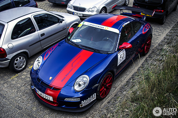 Spot van de dag: heerlijk uitgevoerde 997 GT3 RS