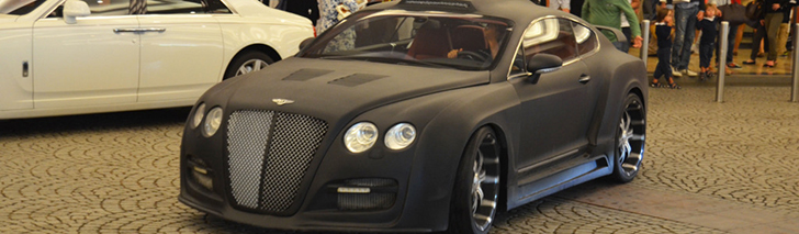 Bentley is completely ruined by a Tetsu GTR bodykit